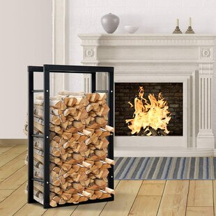 large indoor log storage